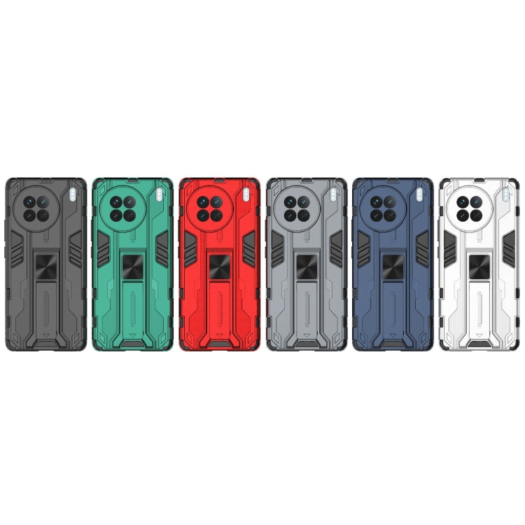 For vivo X90 5G Supersonic PC + TPU Shock-proof Phone Case(Silver) - vivo Cases by buy2fix | Online Shopping UK | buy2fix