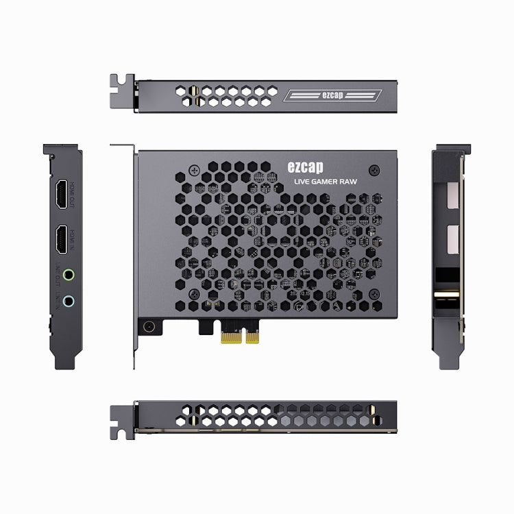 EZCAP 324B 4K HD Video Game Conference Capture Live Card(Black) - Video Capture Solutions by Ezcap | Online Shopping UK | buy2fix