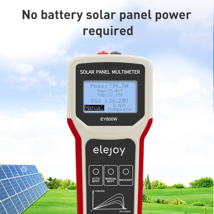 Elejoy EY800W 800W Solar Panel Power Supply Multimeter - Consumer Electronics by buy2fix | Online Shopping UK | buy2fix