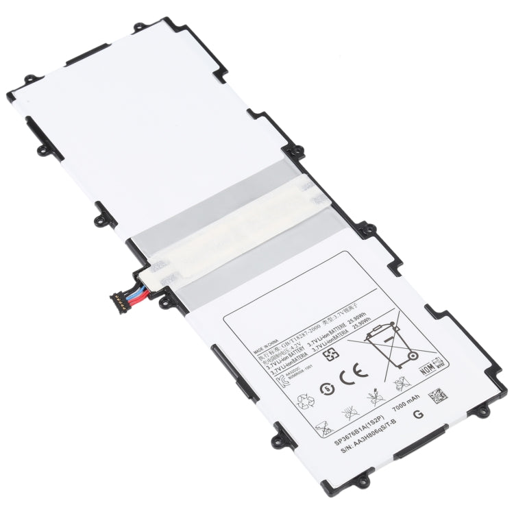 For Samsung Galaxy Tab Note 10.1 7000mAh SP3676B1A Battery Replacement - For Samsung by buy2fix | Online Shopping UK | buy2fix