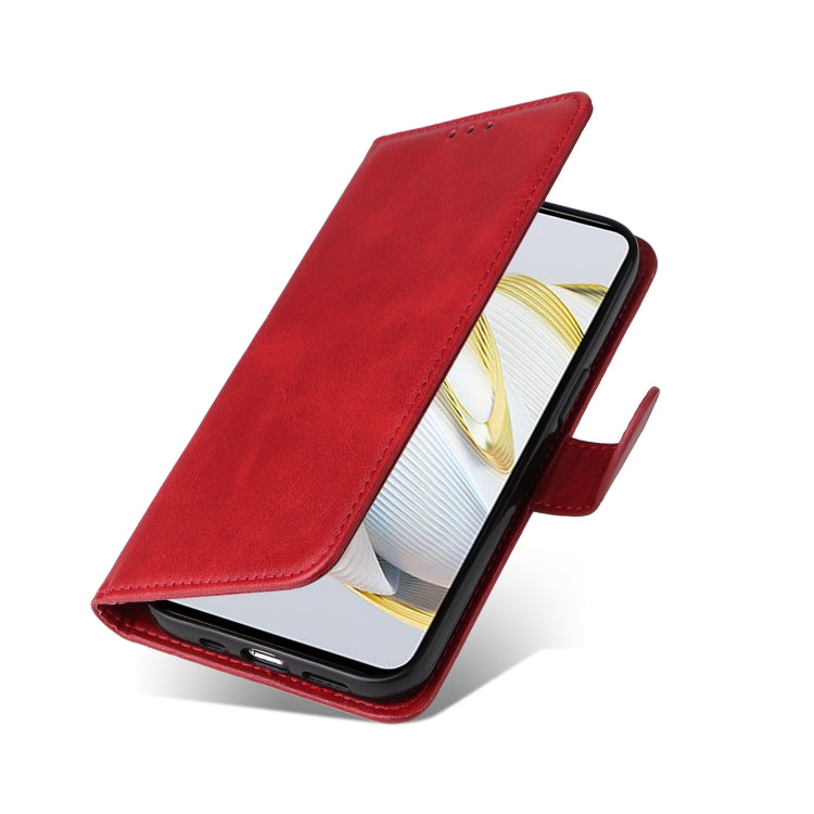 For Huawei nova 10 SE Classic Calf Texture Flip Leather Phone Case(Red) - Huawei Cases by buy2fix | Online Shopping UK | buy2fix