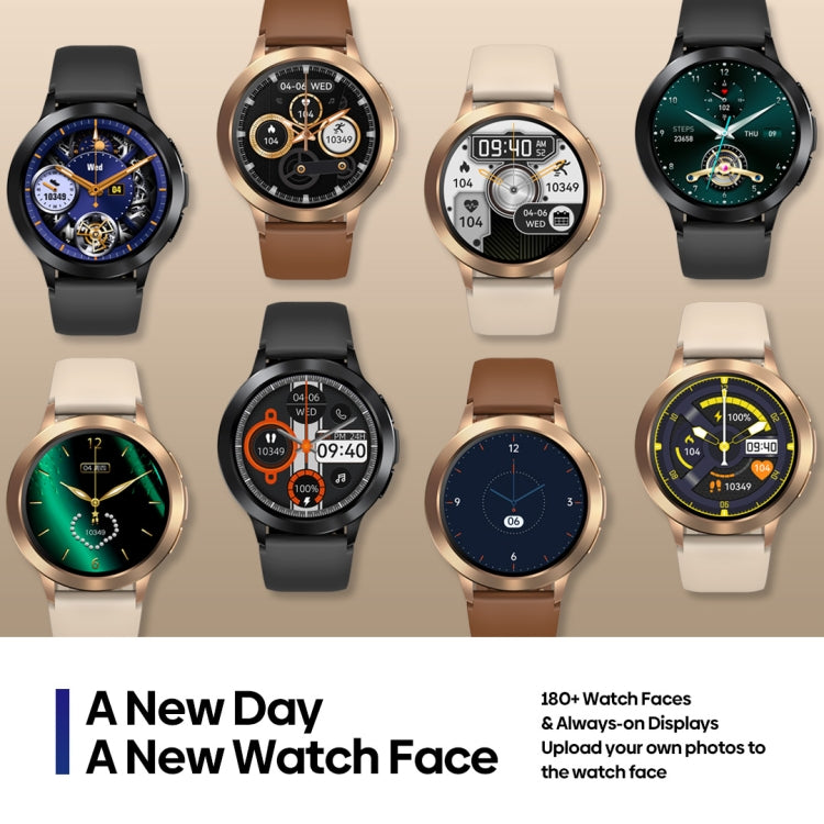 Zeblaze Btalk 2 1.3 inch Round Screen HD Smart Watch Supports Voice Calls/Health Monitoring(Black) by Zeblaze