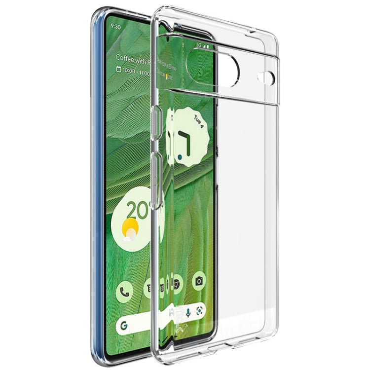 For Google Pixel 7 IMAK UX-5 Series Transparent Shockproof TPU Protective Phone Case(Transparent) - Google Cases by imak | Online Shopping UK | buy2fix