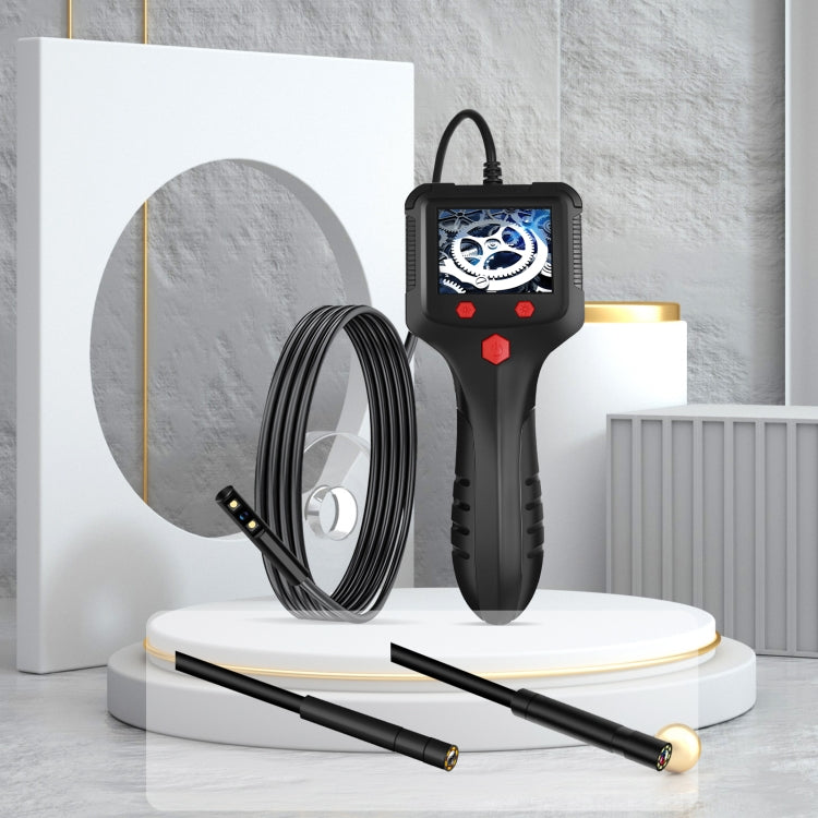 P100 8mm Side 2.4 inch HD Handheld Endoscope Hardlinewith with LCD Screen, Length:2m by buy2fix