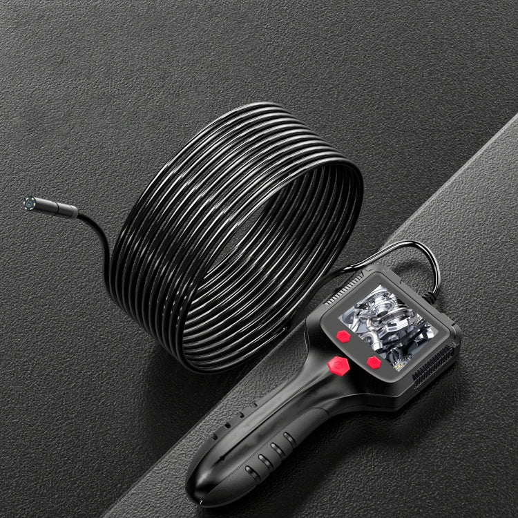 P100 5.5mm 2.4 inch HD Handheld Endoscope Hardlinewith with LCD Screen, Length:5m by buy2fix