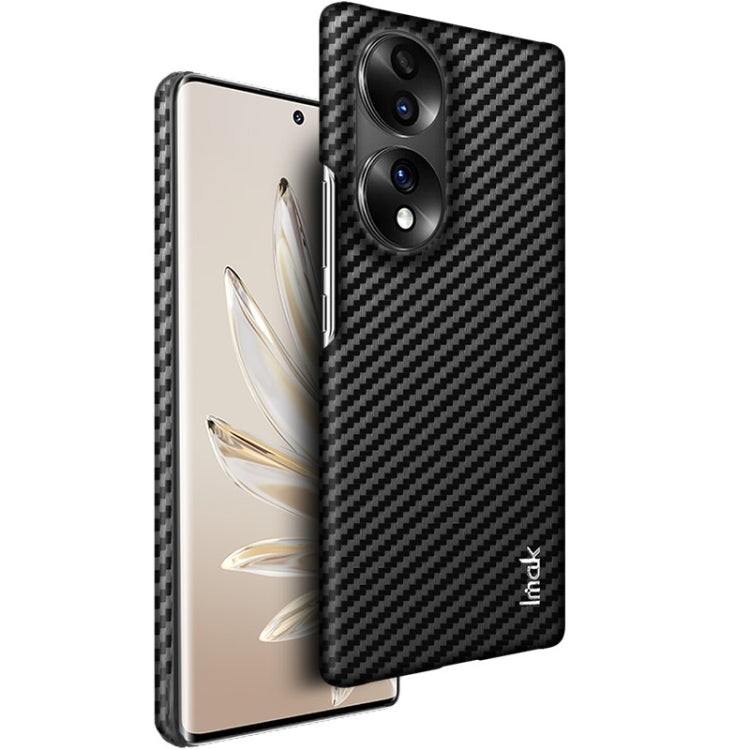 For Honor 70 5G imak Ruiyi Series Carbon Fiber PU + PC Phone Case - Honor Cases by imak | Online Shopping UK | buy2fix