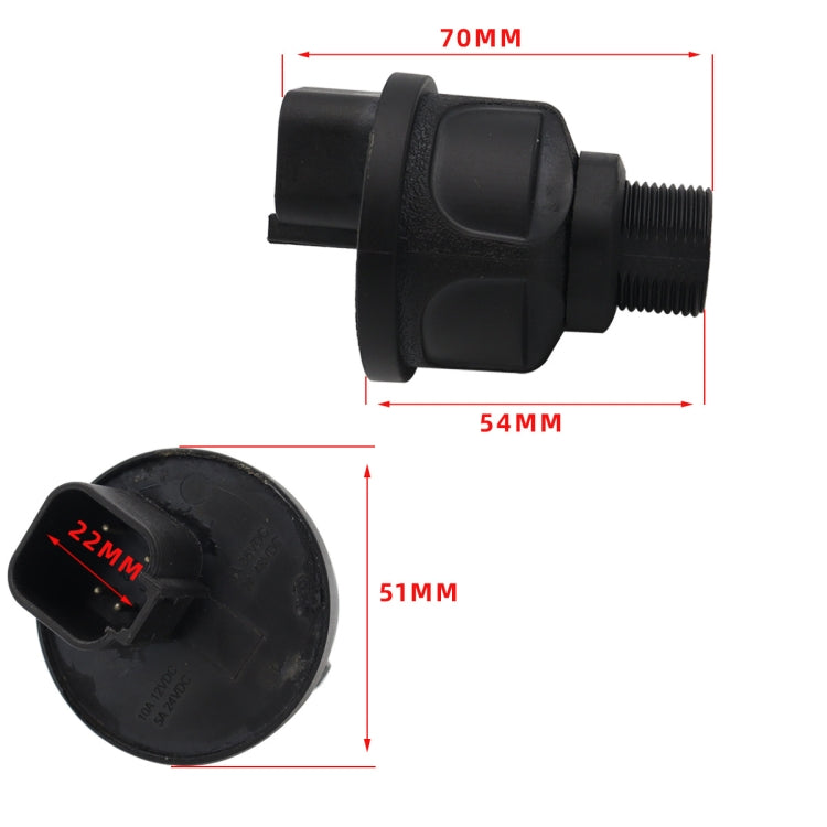 For Bobcat S550 S185 Mechanical Ignition Switch Start Lock 6693245 - Theft Protection by buy2fix | Online Shopping UK | buy2fix