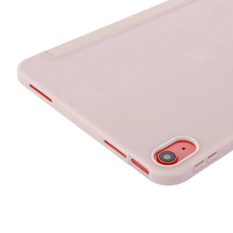 For iPad 2025 / 2022 Tri-fold Holder Tablet Leather Case(Pink) - iPad 2025 / 2022 Cases by buy2fix | Online Shopping UK | buy2fix