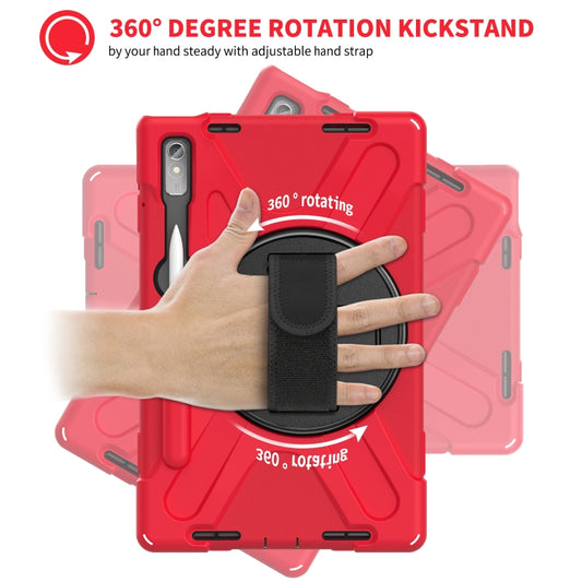 For Lenovo Tab P11 Pro Gen 2 Silicone + PC Protective Tablet Case(Red) by buy2fix