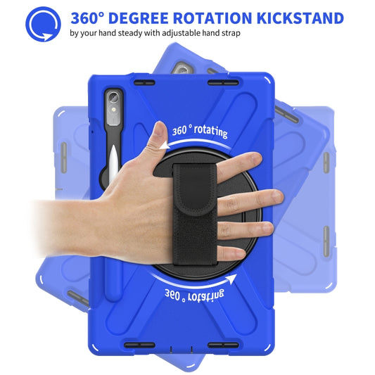 For Lenovo Tab P11 Pro Gen 2 Silicone + PC Protective Tablet Case(Blue) by buy2fix