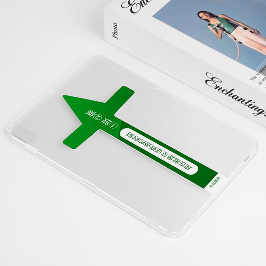 For iPad Pro 11 2022 / 2021 / 2020 / 2018 0.3mm Easy Install Green Light Eye-Protection Tempered Glass Film by buy2fix
