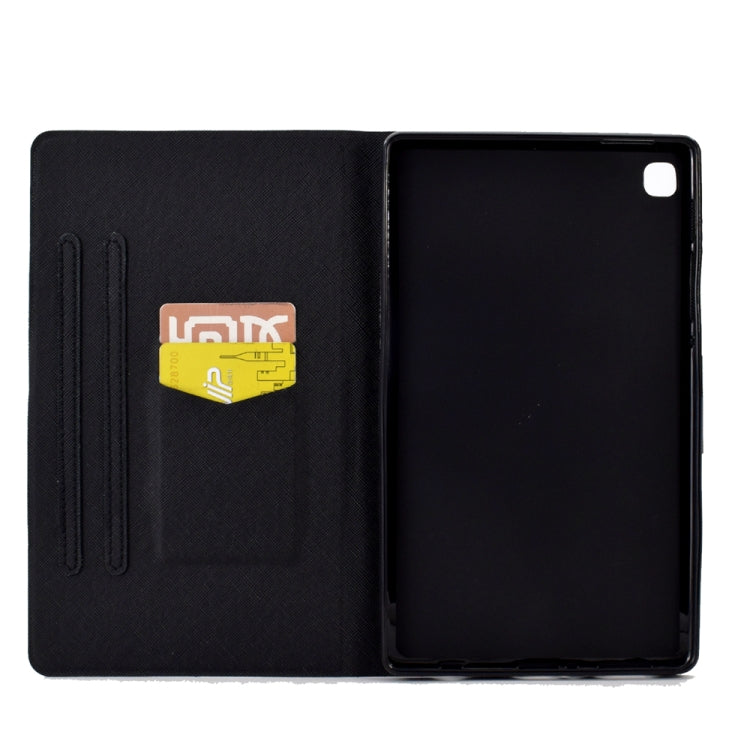 For iPad 10.2 / Air 10.5 2019 / Pro 10.5 2017 Electric Pressed TPU Smart Leather Tablet Case(Butterfly Wolf) - iPad Air (2019) Cases by buy2fix | Online Shopping UK | buy2fix