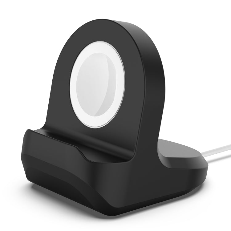 For Google Pixel Watch Smart Watch Silicone Charging Holder(Black) - Other by buy2fix | Online Shopping UK | buy2fix