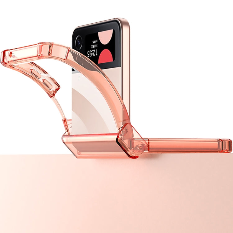 For Samsung Galaxy Z Flip4 GKK Airbag Hinge Shockproof Phone Case(Purple) by GKK