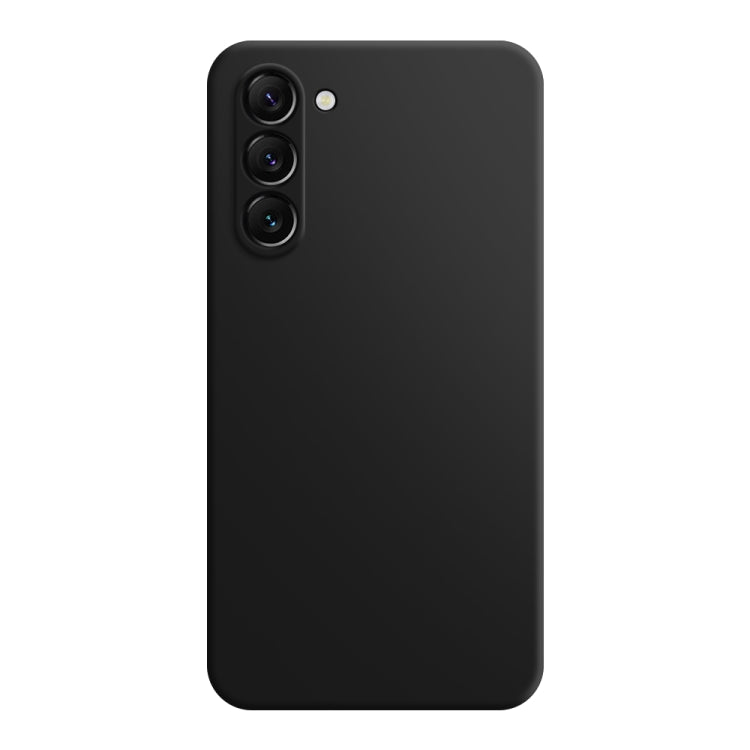 For Samsung Galaxy S23+ 5G Imitation Liquid Silicone Phone Case(Black) - Galaxy S23+ 5G Cases by buy2fix | Online Shopping UK | buy2fix