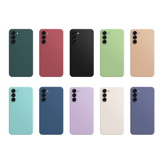 For Samsung Galaxy S23 5G Imitation Liquid Silicone Phone Case(Matcha Green) by buy2fix