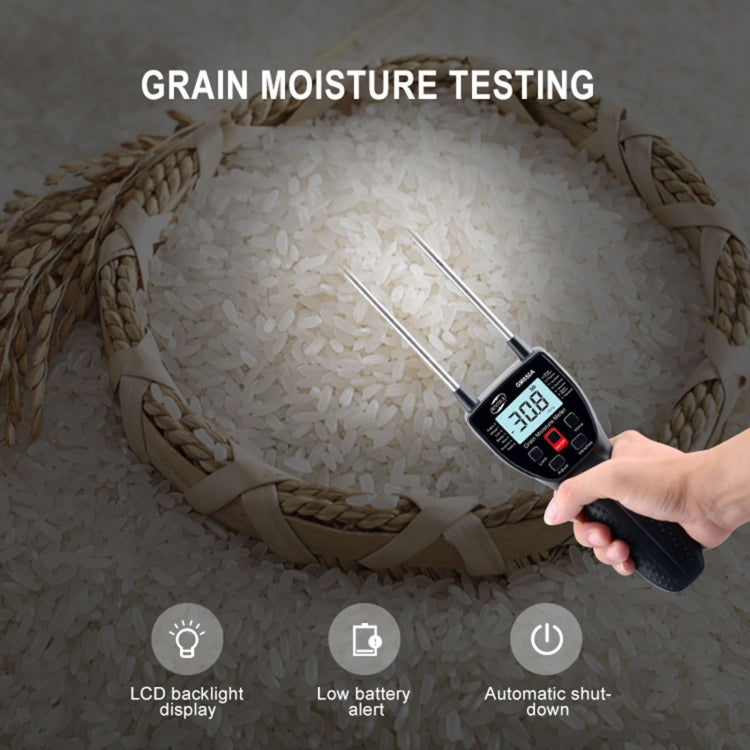 BENETECH GM650A Grain Moisture Meter, Battery Not Included - PH & Moisture Meter by BENETECH | Online Shopping UK | buy2fix