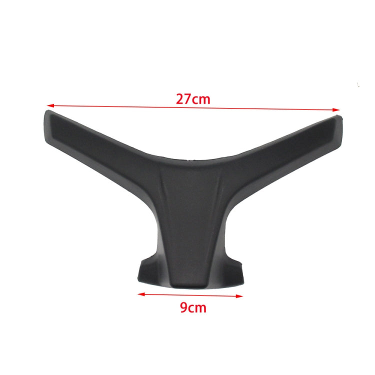 For Honda ADV150 2019-2020 Motorcycle Modification Headlight Trim Cover(Black) - Ornamental Parts by buy2fix | Online Shopping UK | buy2fix
