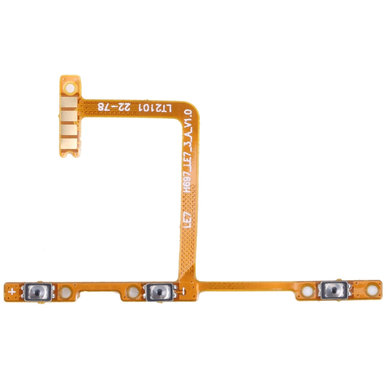 For Tecno Pova 2 LE7 OEM Power Button & Volume Button Flex Cable - Flex Cable by buy2fix | Online Shopping UK | buy2fix