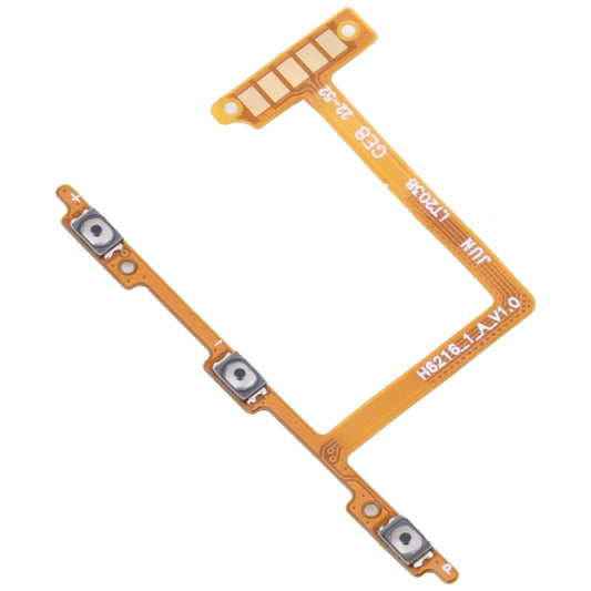 For Tecno Camon 16 S OEM Power Button & Volume Button Flex Cable by buy2fix