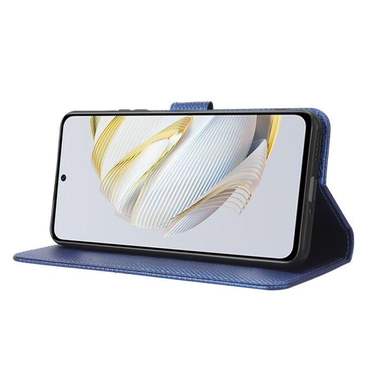For Huawei nova 10 SE Diamond Texture Leather Phone Case(Blue) - Huawei Cases by buy2fix | Online Shopping UK | buy2fix