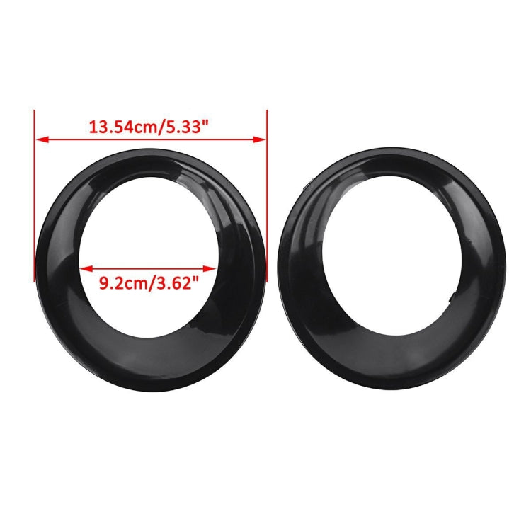 1 Pair For BMW X3 E83 LCI 2007-2010 Car Bumper Fog Lamp Decorative Cover - Lamp Controller by buy2fix | Online Shopping UK | buy2fix