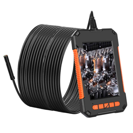 P40 8mm HD Waterproof Portable Integrated Hand-held Vertical Screen Industry Endoscope, Length:10m(Hardwire) by buy2fix