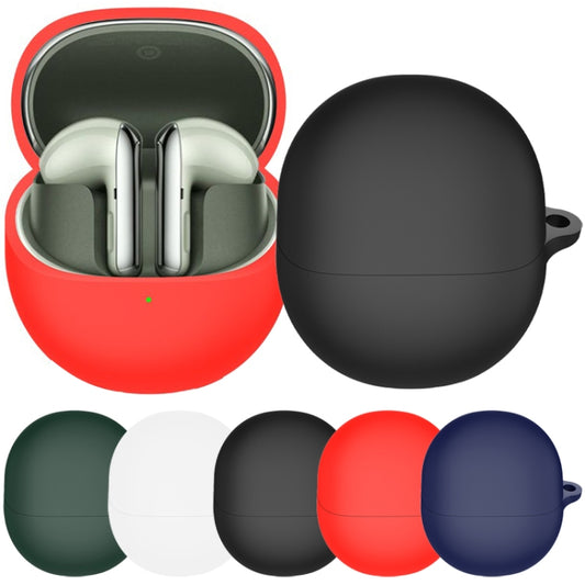 For Xiaomi Buds 4 Bluetooth Earphone Silicone Protective Case(White) by buy2fix