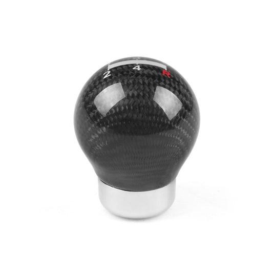 Universal Car Carbon Fiber Gear Shift Knob, 5-speed by buy2fix
