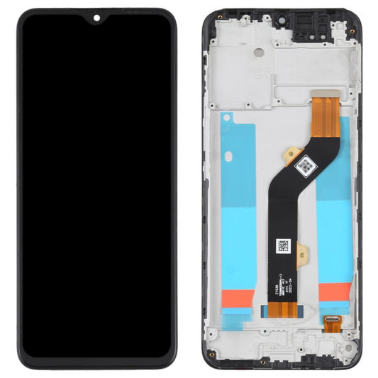 OEM LCD Screen For infinix Hot 10T X689C Digitizer Full Assembly with Frame - LCD Screen by buy2fix | Online Shopping UK | buy2fix