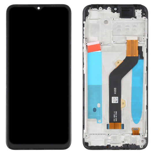 OEM LCD Screen For Tecno Spark 7P Digitizer Full Assembly with Frame - LCD Screen by buy2fix | Online Shopping UK | buy2fix