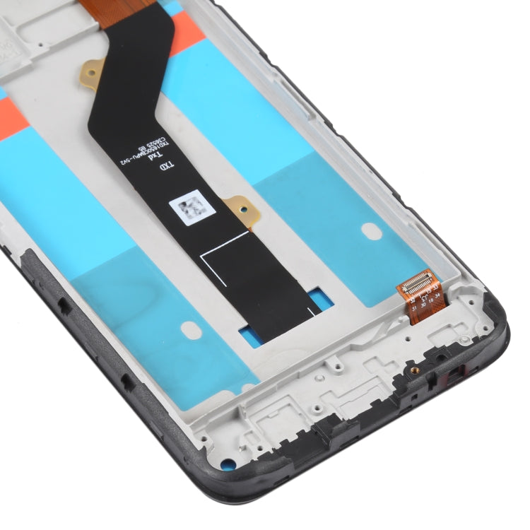OEM LCD Screen For Tecno Spark 7 Digitizer Full Assembly with Frame - LCD Screen by buy2fix | Online Shopping UK | buy2fix