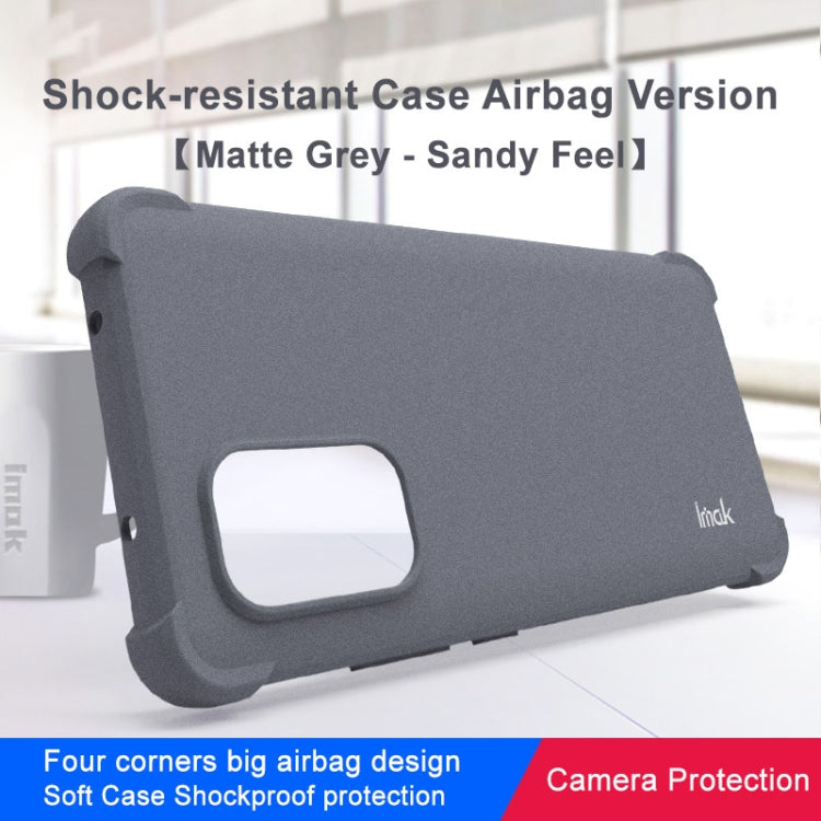 For Nokia X30 5G imak Shockproof Airbag TPU Phone Case(Matte Grey) by imak