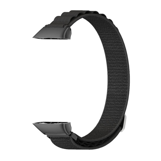 For Huawei Band 7 / 7 NFC MIJOBS Nylon Breathable Watch Band(Black) by MIJOBS