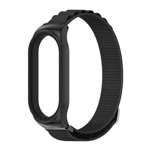 For Xiaomi Mi Band 7 / 7 NFC MIJOBS CS Nylon Breathable Watch Band(Black) by MIJOBS