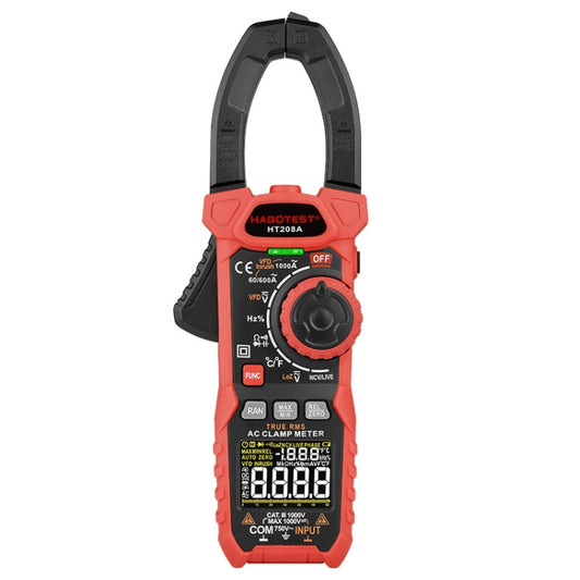 HABOTEST HT208A 1000A Clamp Multi-Function Anti-burning Digital Multimeter by HABOTEST