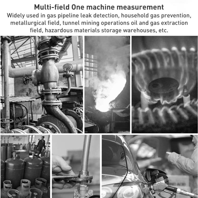 HABOTEST HT601A Combustible Gas Detector Thousand Battery Model without Numerical Display by HABOTEST