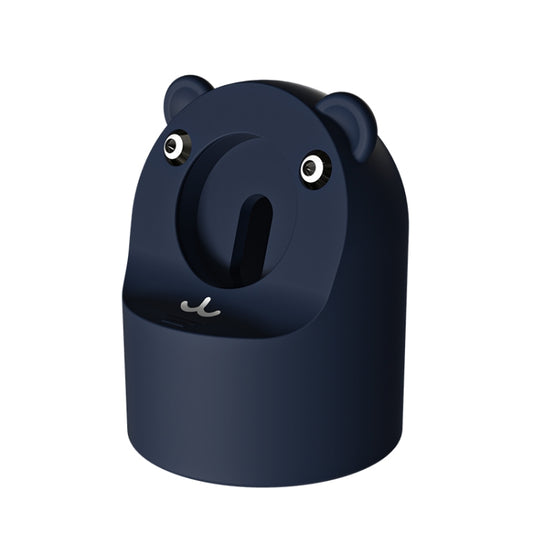 For Apple Watch Smart Watch Silicone Charging Holder without Charger(Dark Blue) by buy2fix