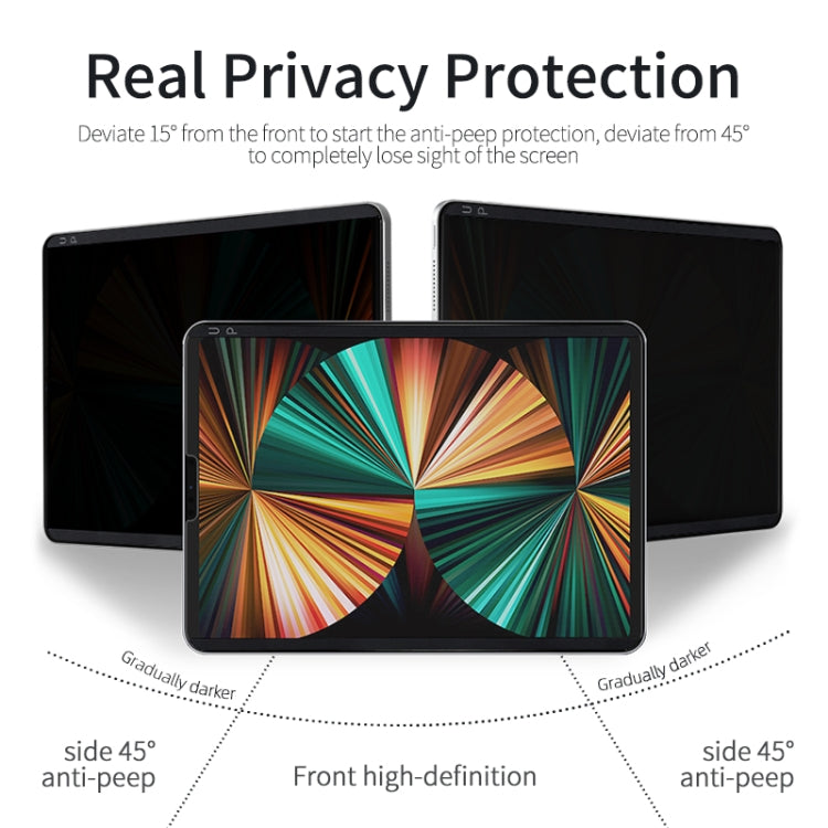 Removable Magnetic Privacy Screen Film For iPad mini 6 - More iPad Tempered Glass by buy2fix | Online Shopping UK | buy2fix