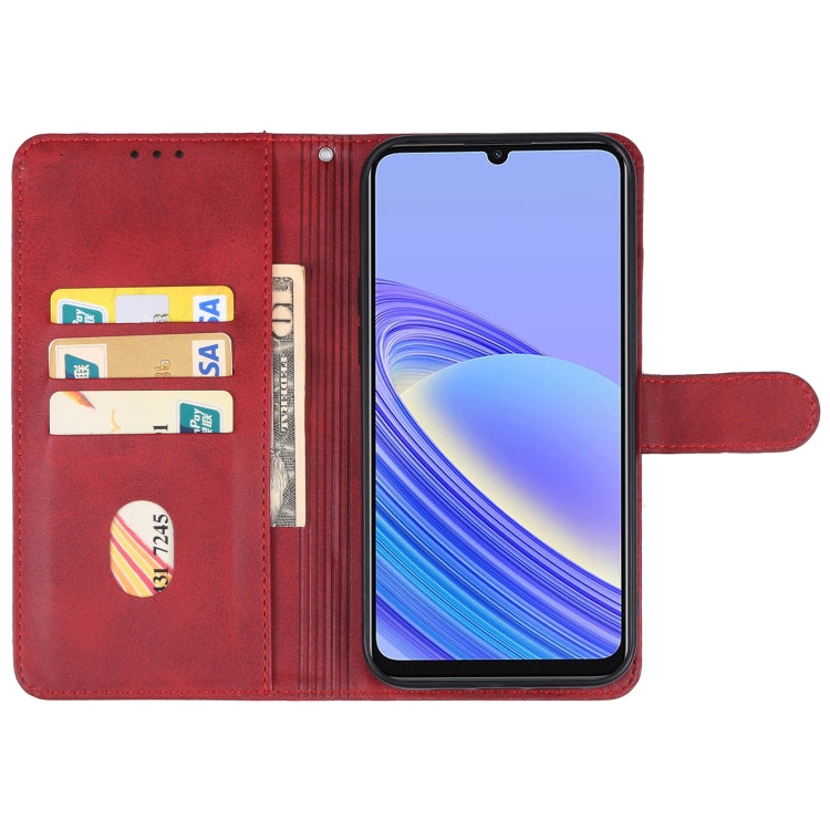 For TCL 40 SE Leather Phone Case(Red) - TCL by buy2fix | Online Shopping UK | buy2fix