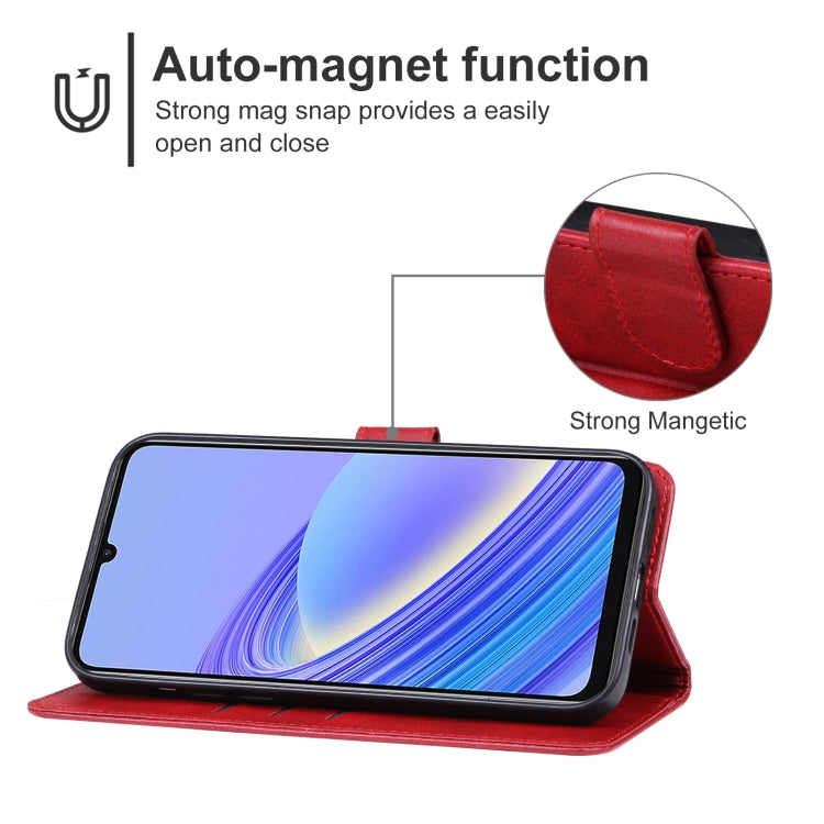 For TCL 40 SE Leather Phone Case(Red) - TCL by buy2fix | Online Shopping UK | buy2fix