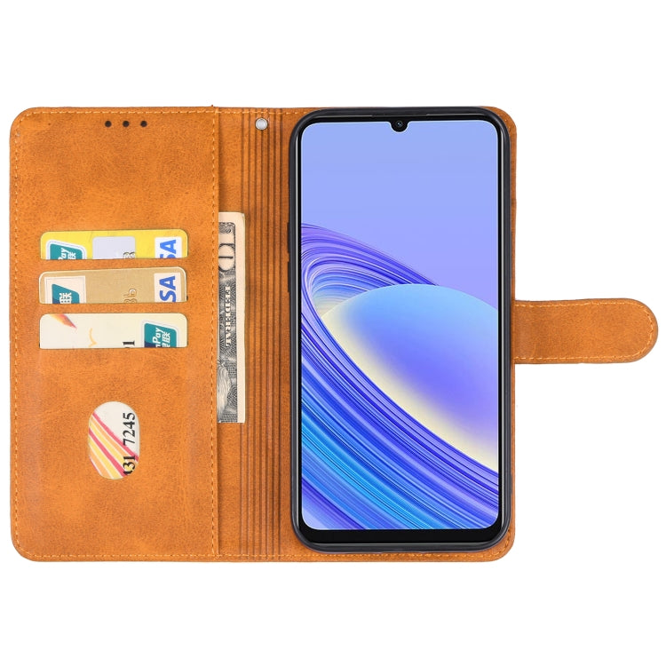 For TCL 40 SE Leather Phone Case(Brown) - TCL by buy2fix | Online Shopping UK | buy2fix