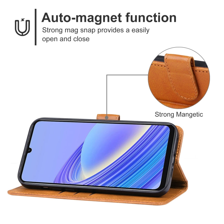 For TCL 40 SE Leather Phone Case(Brown) - TCL by buy2fix | Online Shopping UK | buy2fix