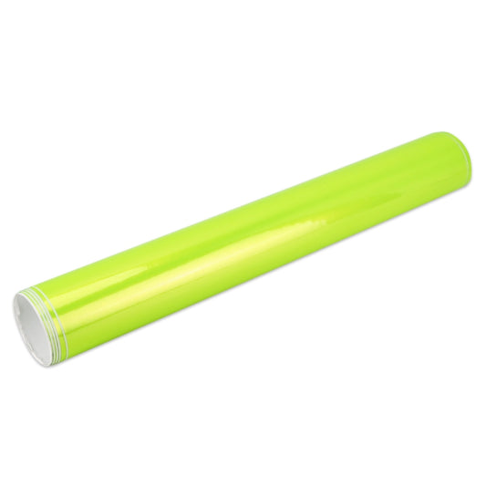 8 x 0.5m Auto Car Decorative Wrap Film Symphony PVC Body Changing Color Film(Fluorescent Yellow) - Auto Film by buy2fix | Online Shopping UK | buy2fix