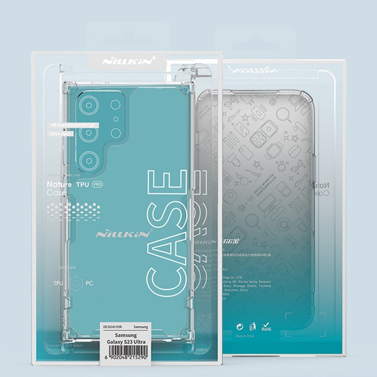 For Samsung Galaxy S23 5G NILLKIN PC + TPU Phone Case(Transparent) by NILLKIN