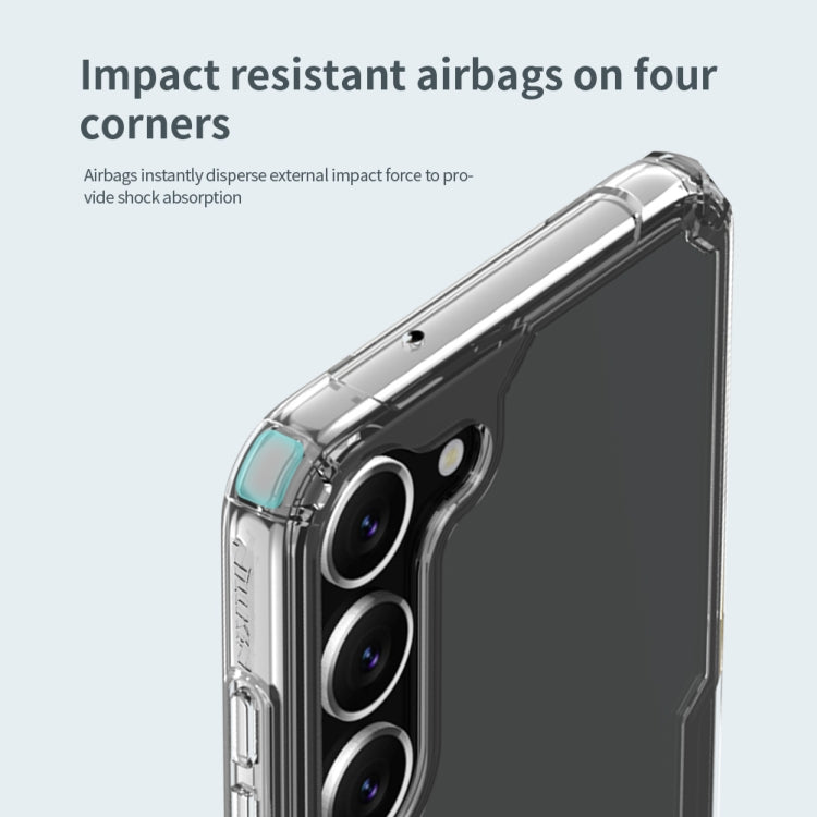For Samsung Galaxy S23+ 5G NILLKIN PC + TPU Phone Case(Transparent) - Galaxy S23+ 5G Cases by NILLKIN | Online Shopping UK | buy2fix