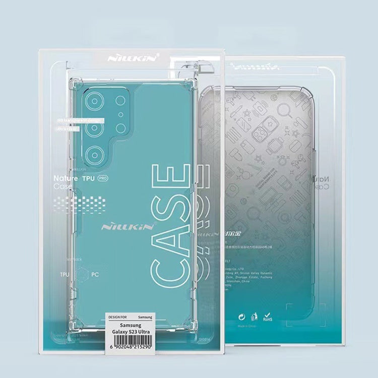 For Samsung Galaxy S23 Ultra 5G NILLKIN PC + TPU Phone Case(Transparent) - Galaxy S23 Ultra 5G Cases by NILLKIN | Online Shopping UK | buy2fix