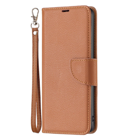 For Xiaomi Redmi 12C Litchi Texture Pure Color Leather Phone Case(Brown) by buy2fix