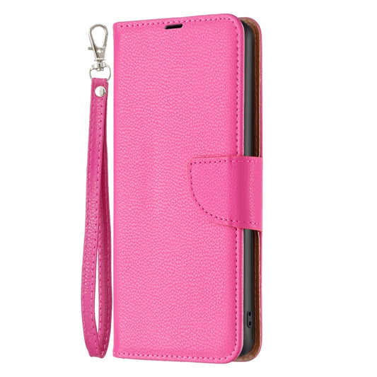 For Xiaomi Redmi 12C Litchi Texture Pure Color Leather Phone Case(Rose Red) by buy2fix