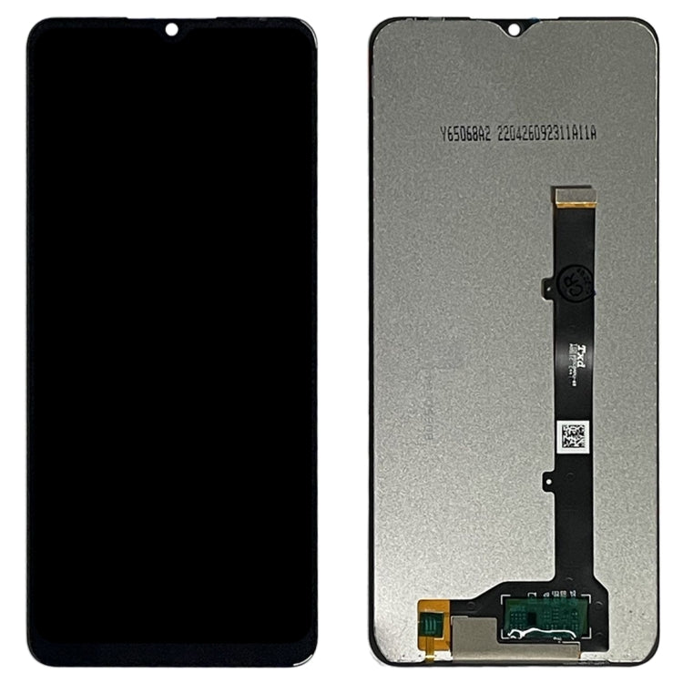 IPS LCD Screen For ZTE Blade A72 5G 7540N with Digitizer Full Assembly(Black) - For ZTE by buy2fix | Online Shopping UK | buy2fix